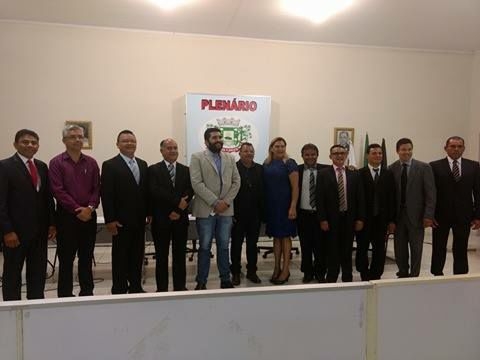 Abertura dos trabalhos da Câmara Municipal de Nova Floresta