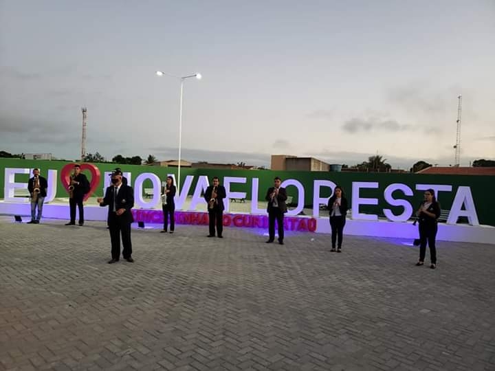 Alvorada com a Filarmónica José Batista em Comemoração aos 61 anos de Nova Floresta