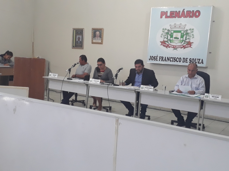 Câmara de Nova Floresta abriu os trabalhos do segundo semestre